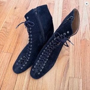 By Far Becca Boots in Black Suede Size 39 (US 9) Ashley AKA best dressed boots
